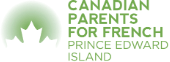 Canadian Parents for French – Prince Edward Island Logo